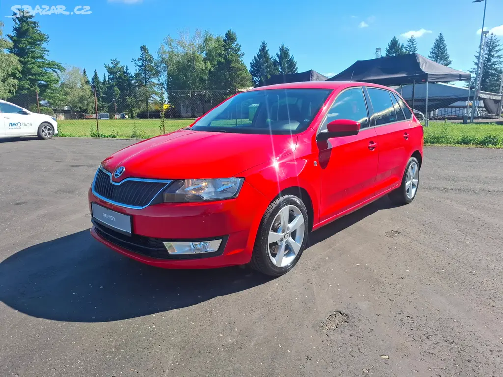 Škoda Rapid 1.2TSi 77kW,senzory,aut.klima,tažné !